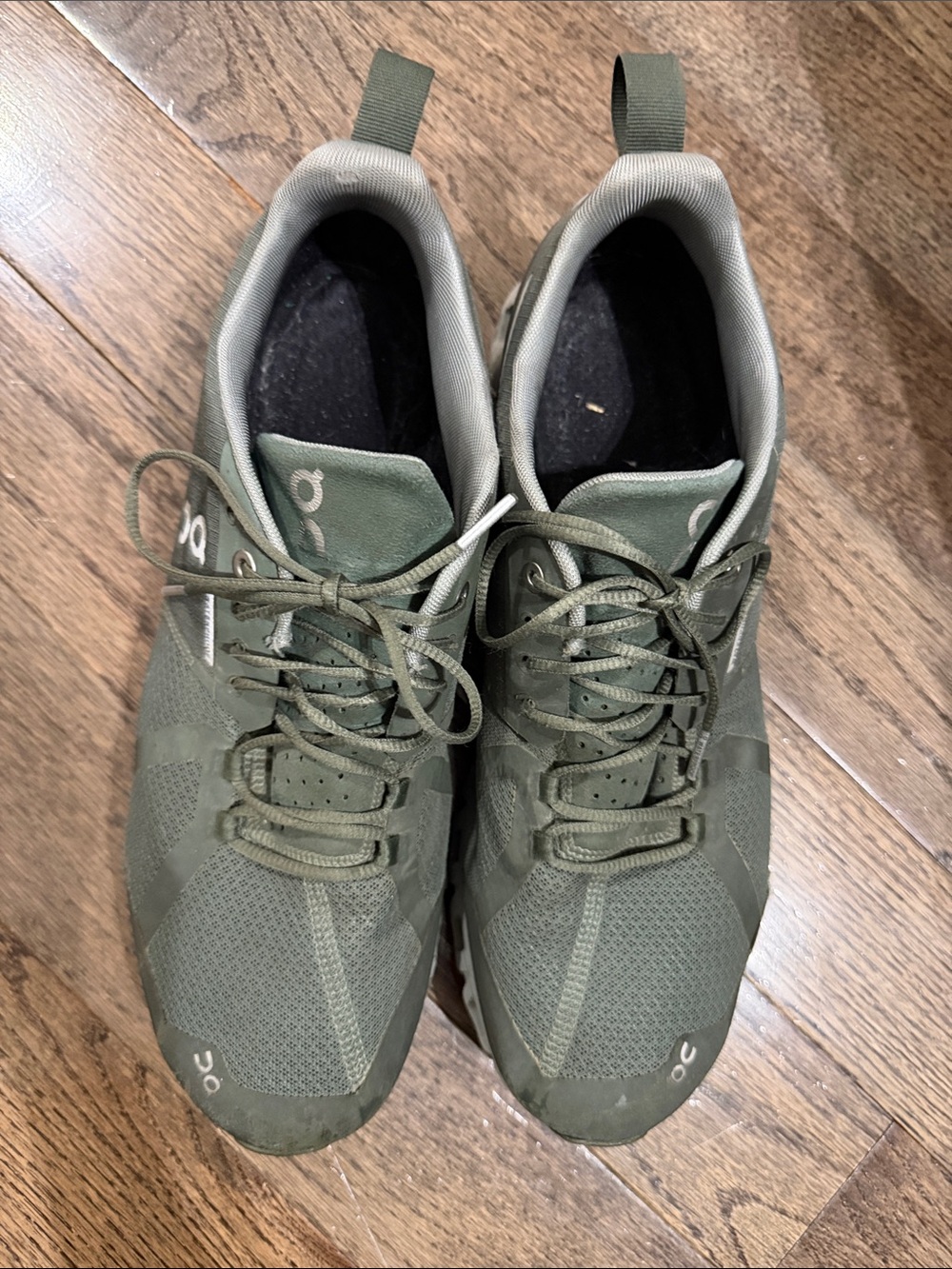 On Cloud Running Olive Green CloudTec Running Athletic Sneakers Men’s 10.5